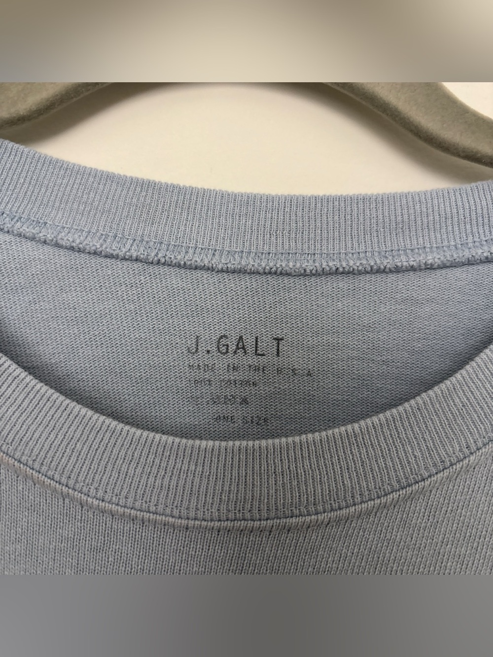 Brandy Melville Light Blue Malibu Graphic Tee - Picture 3 of 4